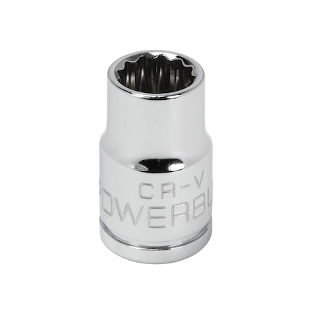Powerbuilt 3/8" Drive 10Mm 12Pt Socket 641015